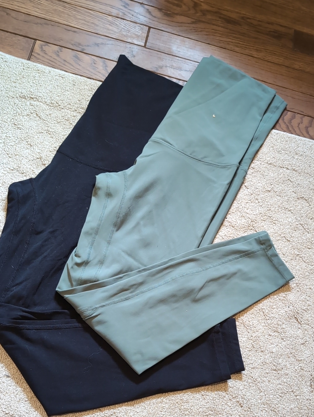 Maternity Bundle Poshdivah Women's Green/Black Leggings